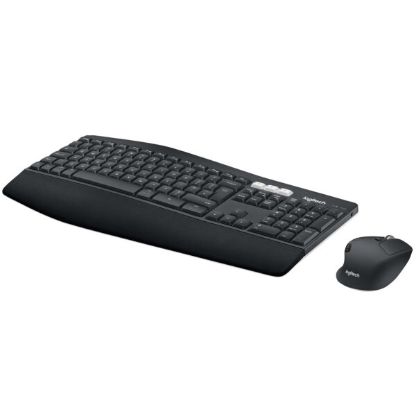 Logitech MK850 Performance toetsenbord Inclusief muis Universeel RF-draadloos + Bluetooth AZERTY Belgisch Zwart - Afbeelding 5