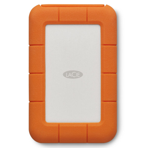 LaCie Rugged Secure externe harde schijf 2 TB 2.5" USB Type-C 3.2 Gen 1 (3.1 Gen 1) Oranje, Wit - Afbeelding 3