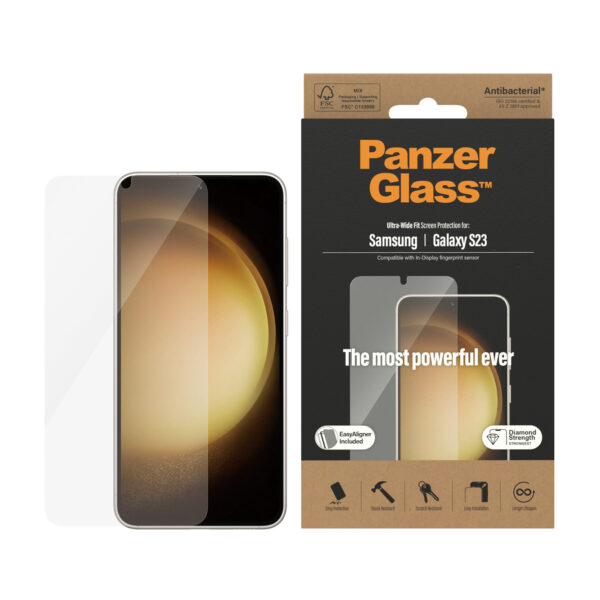 PanzerGlass Samsung Galaxy S 2023 UWF AB wA Doorzichtige schermbeschermer 1 stuk(s) - Afbeelding 2