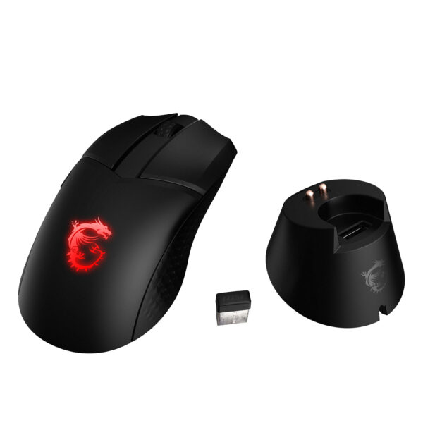 MSI Clutch GM41 Lightweight Wireless muis Gamen Rechtshandig RF Draadloos Optisch 20000 DPI - Afbeelding 8