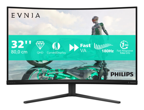 Philips Evnia 32M2C3500L/00 computer monitor 80 cm (31.5") 2560 x 1440 Pixels Quad HD LCD Zwart - Afbeelding 9