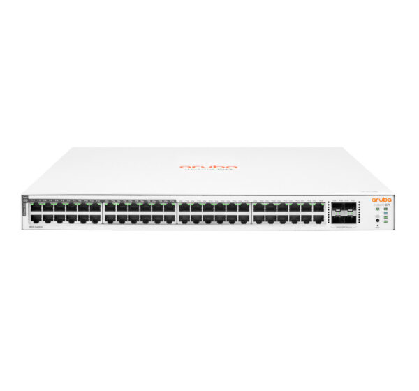 Hewlett Packard Enterprise Aruba Instant On 1830 48G 24p Class4 PoE 4SFP 370W Managed L2 Gigabit Ethernet (10/100/1000) Power ov