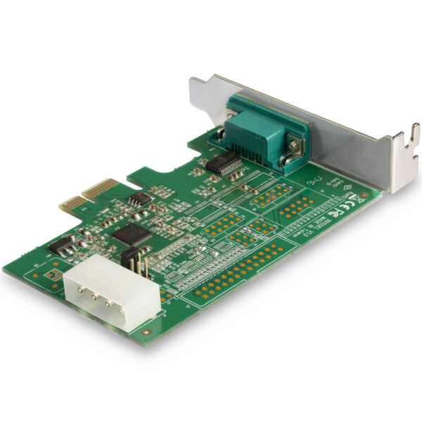 StarTech.com 1-port PCI Express RS232 Serial Adapter Kaart, PCIe RS232 Serial Host Controller Kaart, PCIe naar Serieel DB9, 1695 - Afbeelding 2