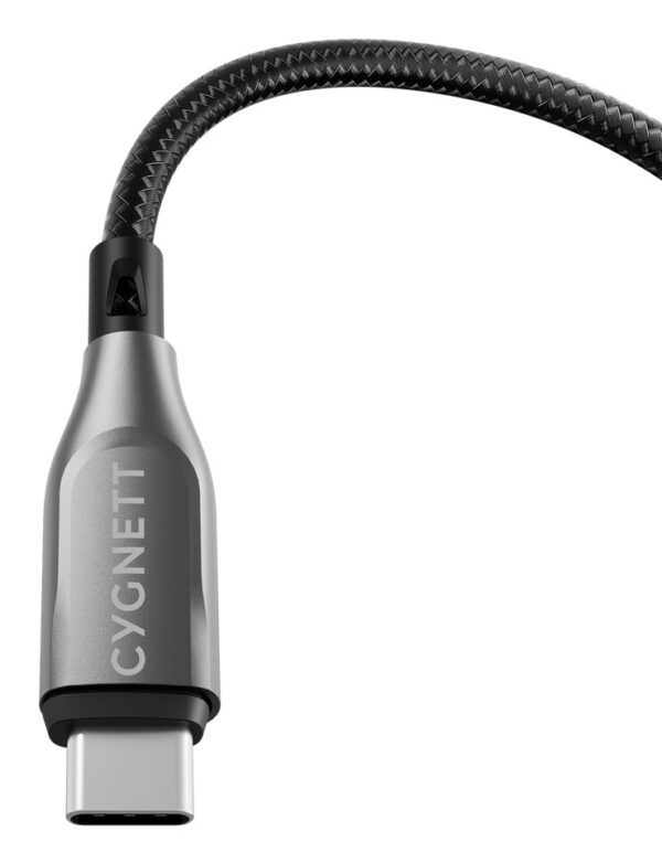 Cygnett CY4676PCTYC USB-kabel USB 2.0 2 m USB C Zwart, Zilver - Afbeelding 4