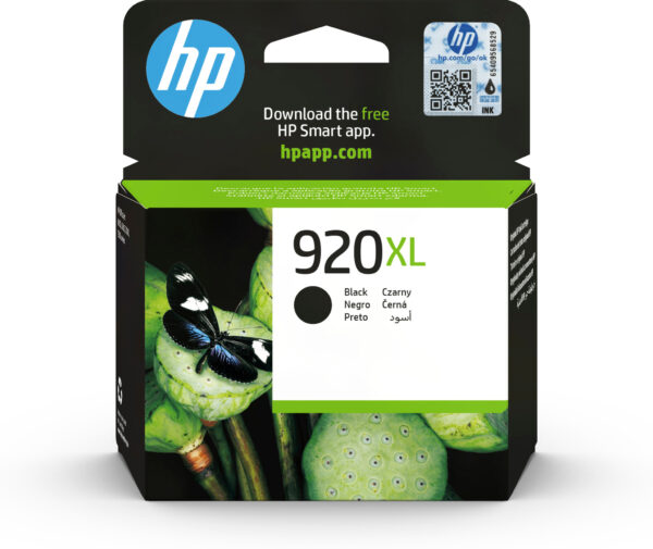 HP 920XL originele high-capacity zwarte inktcartridge