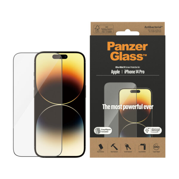 PanzerGlass Ultra-Wide Fit Apple iPhone Doorzichtige schermbeschermer 1 stuk(s) - Afbeelding 2