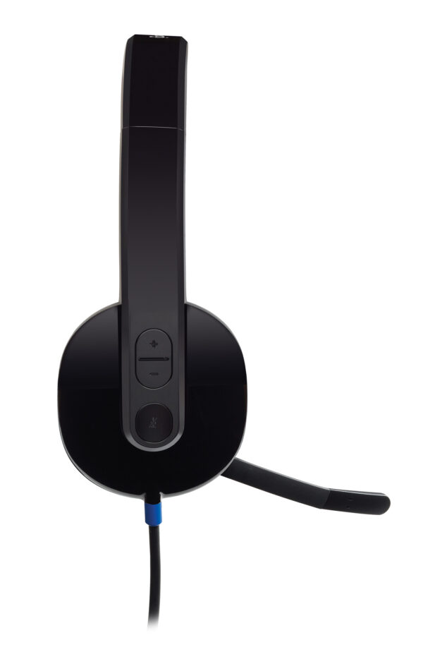 Logitech H540 USB Computer Headset Met high-definition geluid en knoppen op het oorstuk - Afbeelding 3