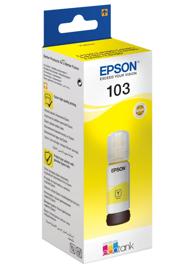 Epson 103 inktcartridge 1 stuk(s) Origineel Geel - Afbeelding 2