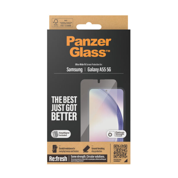 PanzerGlass Re Fresh Samsung New A54 5G UWF Doorzichtige schermbeschermer 1 stuk(s) - Afbeelding 3