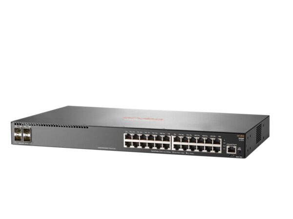 Hewlett Packard Enterprise Aruba 2930F 24G 4SFP+ Managed L3 Gigabit Ethernet (10/100/1000) 1U Grijs - Afbeelding 2