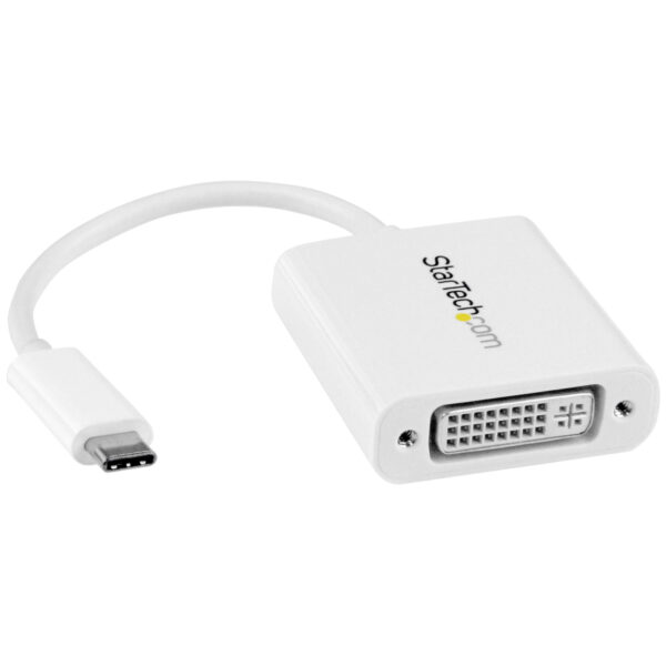 StarTech.com USB-C naar DVI adapter wit