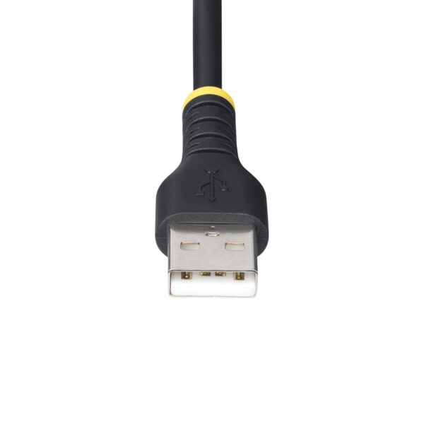 StarTech.com 1m Robuuste USB Multi Oplaadkabel, USB naar Lightning/Micro-USB/Type-C, Apple MFi Gecertificeerd, Aramide Mantel, U - Afbeelding 3