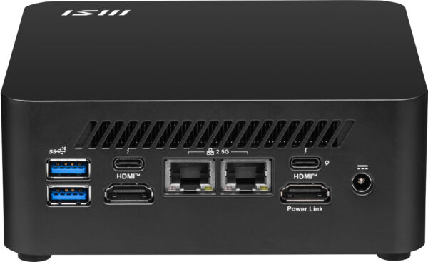 MSI Cubi NUC 13MQG-065BEU 0.84L sized PC Zwart i7-1365U Intel SoC - Afbeelding 30