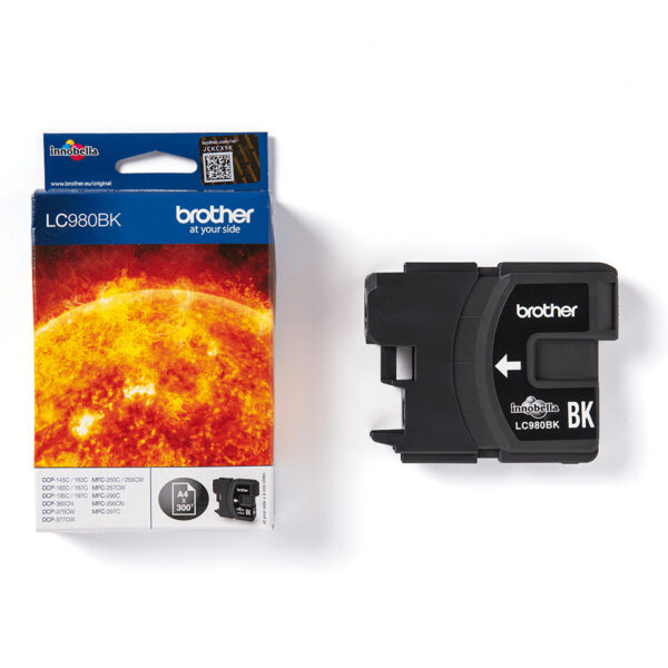 Brother LC-980BK inktcartridge 1 stuk(s) Origineel Zwart - Afbeelding 3