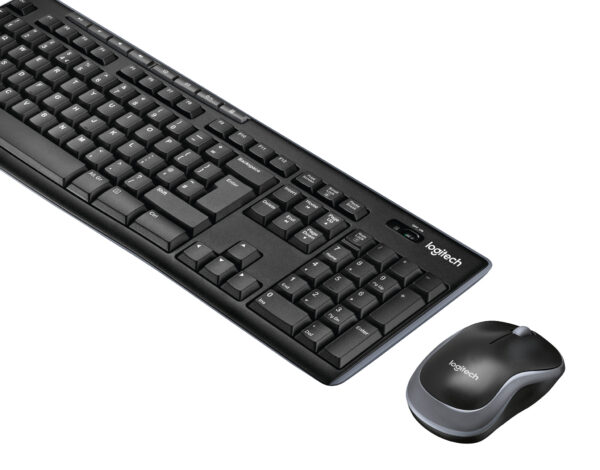 Logitech Wireless Combo MK270 toetsenbord Inclusief muis Universeel RF Draadloos QWERTY Scandinavisch Zwart - Afbeelding 5