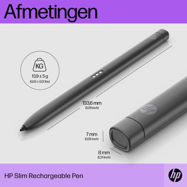 HP Slim Rechargeable Pen - Afbeelding 10