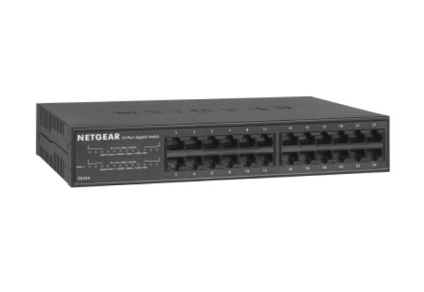 NETGEAR GS324 Unmanaged Gigabit Ethernet (10/100/1000) Zwart - Afbeelding 3