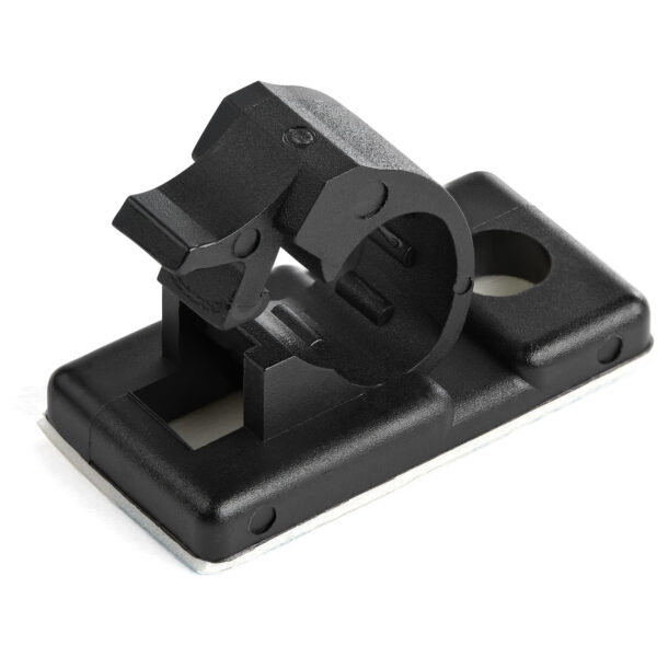 StarTech.com 100 Zelfklevende Kabelmanagement Clips, 5.5mm, Zwart, Netwerk/Ethernet/Bureau/Computer Kabelbeheer, Klevende Kabelh - Afbeelding 2