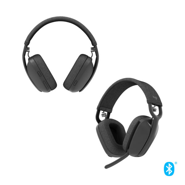 Logitech Zone Vibe 100 Headset Draadloos Hoofdband Oproepen/muziek Bluetooth Grafiet - Afbeelding 6