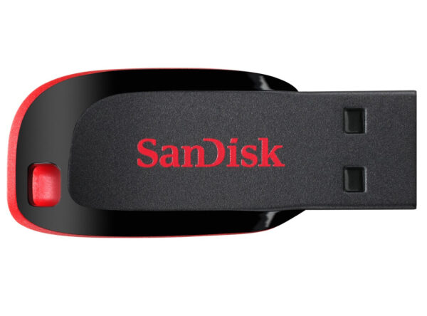 SanDisk Cruzer Blade USB flash drive 32 GB USB Type-A 2.0 Zwart, Rood - Afbeelding 4