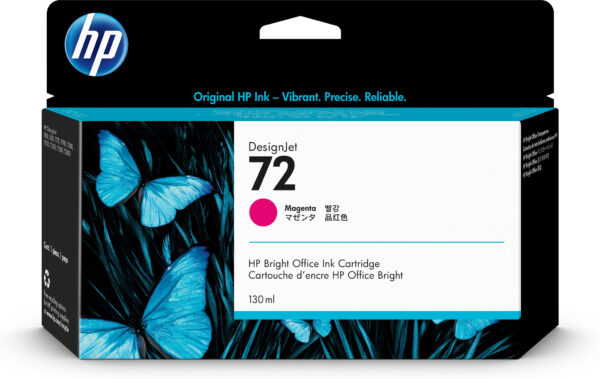 HP 72 magenta inktcartridge, 130 ml