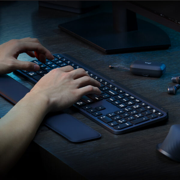 Logitech MX Keys S toetsenbord Universeel RF-draadloos + Bluetooth QWERTY US International Grafiet - Afbeelding 6