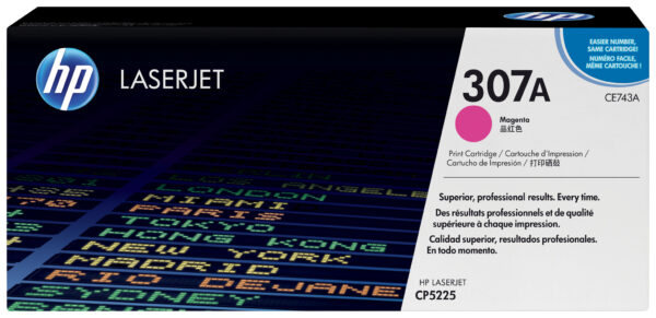 HP 307A originele magenta LaserJet tonercartridge