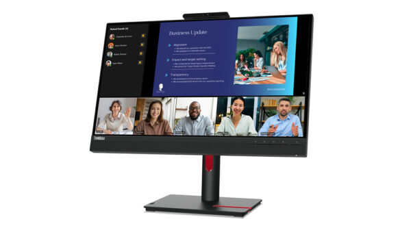 Lenovo ThinkVision T24v-30 LED display 60,5 cm (23.8") 1920 x 1080 Pixels Full HD Zwart - Afbeelding 2