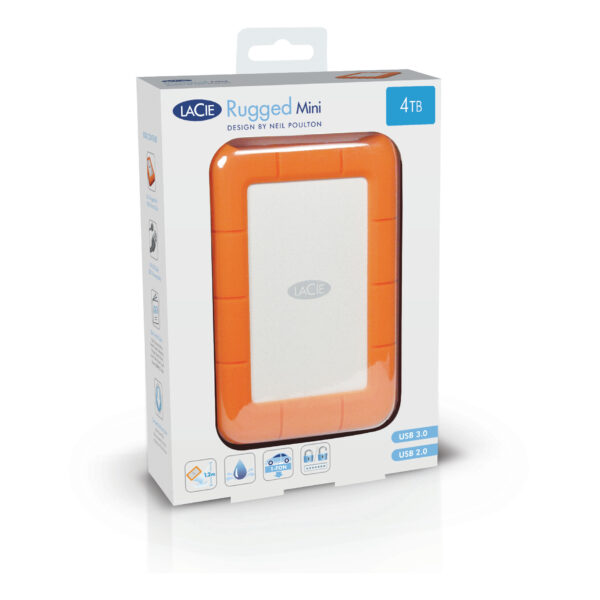 LaCie Rugged 2 TB USB Type-C 3.2 Gen 2 (3.1 Gen 2) Oranje - Afbeelding 17