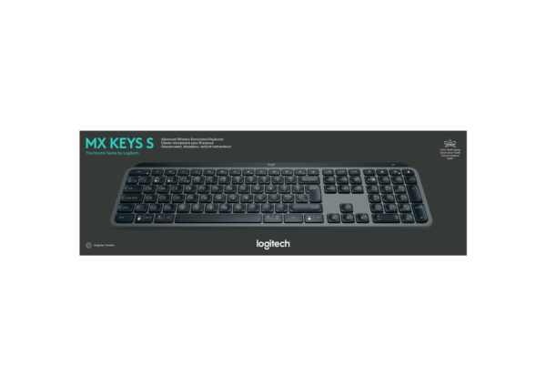 Logitech MX Keys S toetsenbord Universeel RF-draadloos + Bluetooth QWERTY US International Grafiet - Afbeelding 34