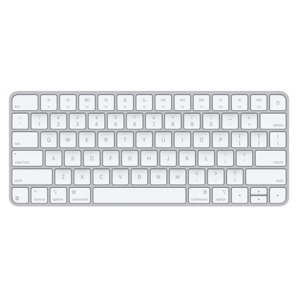 Apple Magic toetsenbord Universeel USB + Bluetooth QWERTY Amerikaans Engels Wit