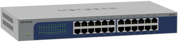 NETGEAR GS524-300EUS netwerk-switch Unmanaged Gigabit Ethernet (10/100/1000) Grijs - Afbeelding 2