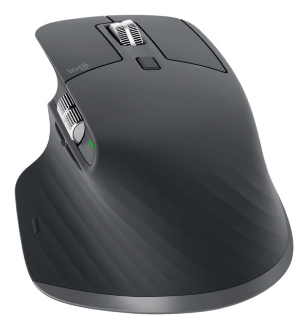 Logitech MX Master 3S muis Kantoor Rechtshandig RF-draadloos + Bluetooth Laser 8000 DPI - Afbeelding 9