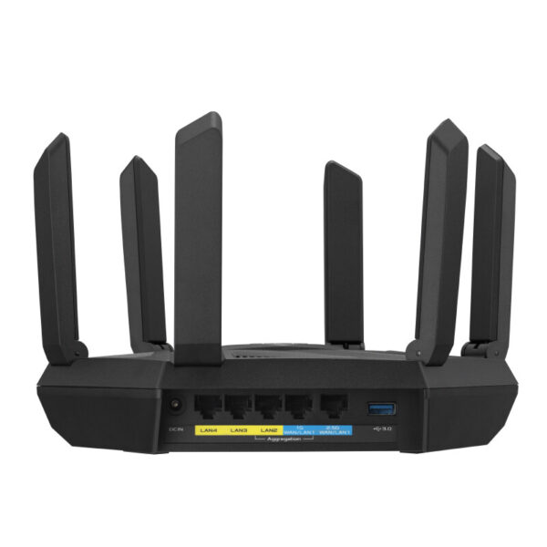 ASUS RT-AXE7800 draadloze router Tri-band (2,4 GHz / 5 GHz / 6 GHz) Zwart - Afbeelding 2