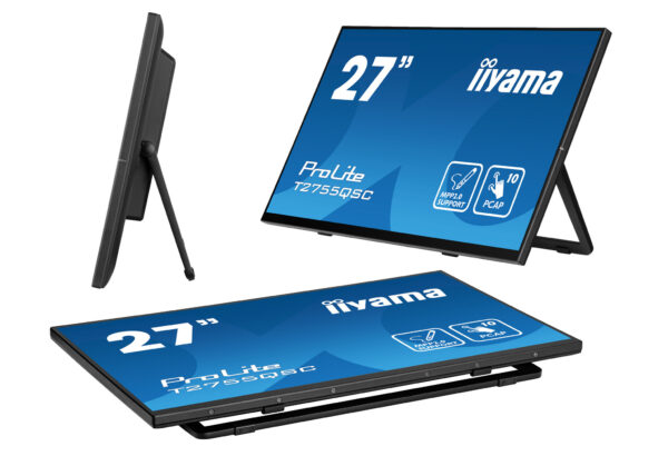 iiyama ProLite T2755QSC-B1 computer monitor 68,6 cm (27") 2560 x 1440 Pixels Full HD LCD Touchscreen Zwart - Afbeelding 19