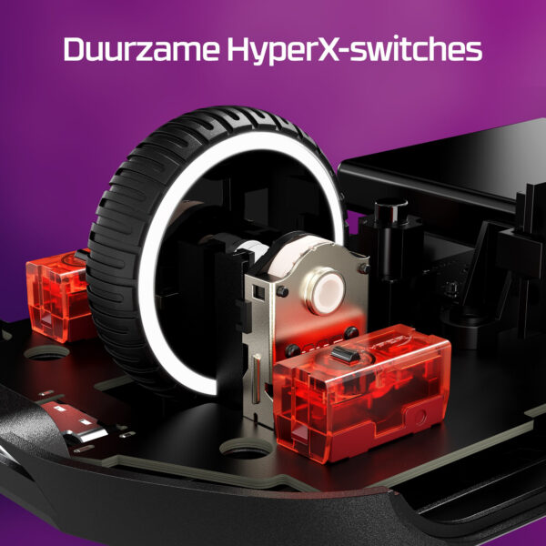 HyperX Pulsefire Haste 2 - draadloze gamingmuis (zwart) - Afbeelding 9