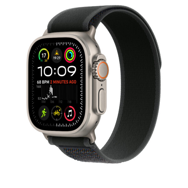 Apple MXTR3ZM/A slimme draagbare accessoire Band Zwart Nylon, Polyester, Spandex, Titanium - Afbeelding 2