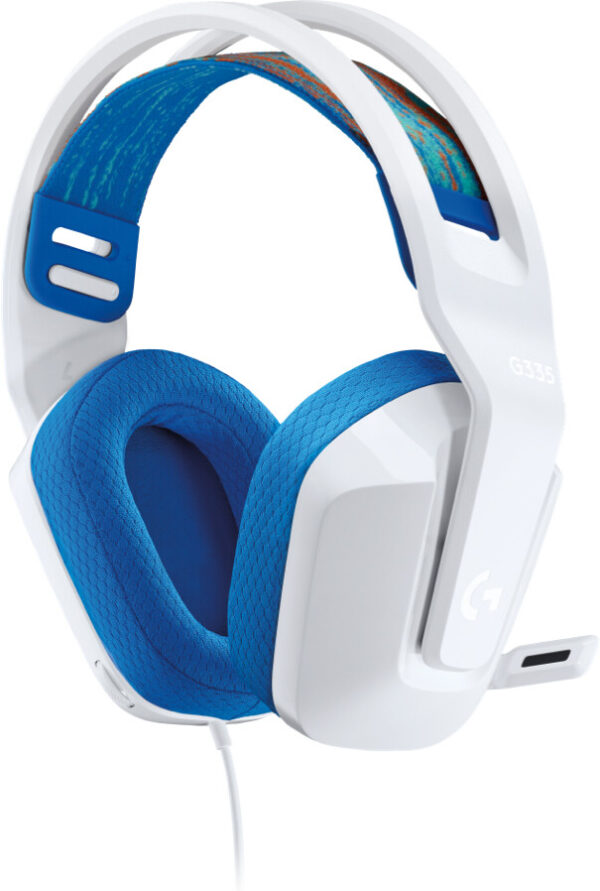 Logitech G G335 Headset Bedraad Hoofdband Gamen Wit - Afbeelding 23