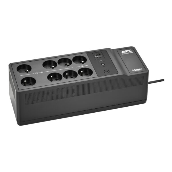 APC Back-UPS BE1050G2-FR - Noodstroomvoeding 8x Penaarde(België), 1050VA, 2 USB opladers, 1 USB datapoort - Afbeelding 3