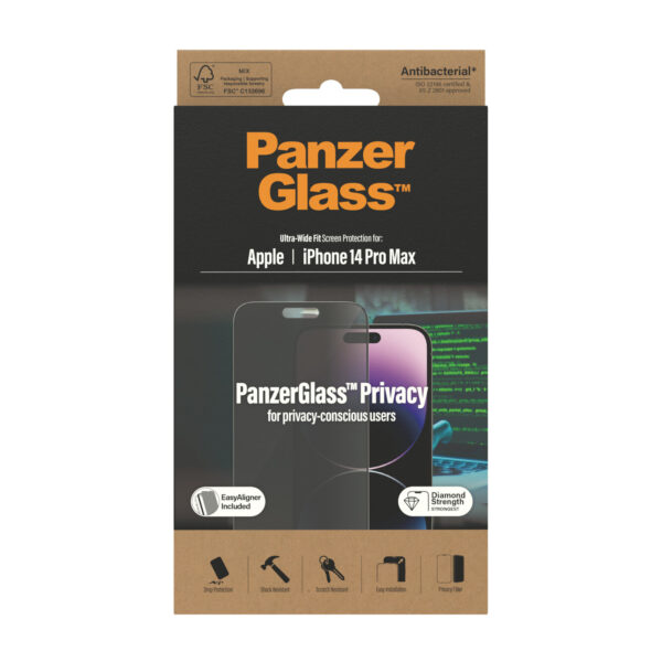 PanzerGlass P2786 scherm- & rugbeschermer voor mobiele telefoons Doorzichtige schermbeschermer Apple 1 stuk(s) - Afbeelding 3