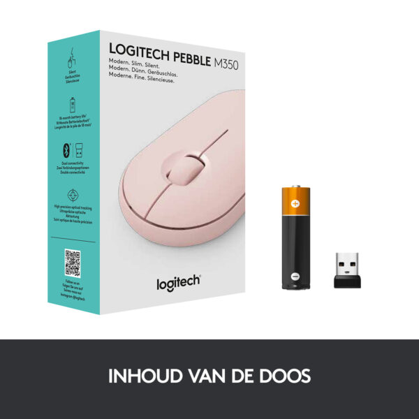 Logitech Pebble M350 Wireless Mouse - Afbeelding 12