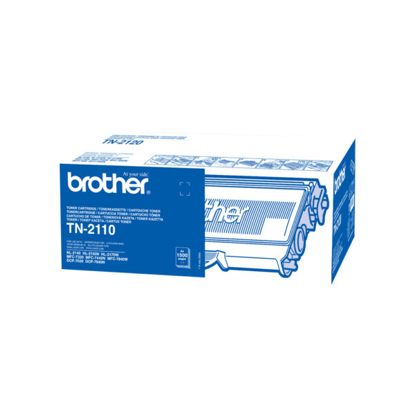 Brother TN-2110 tonercartridge 1 stuk(s) Origineel Zwart - Afbeelding 2