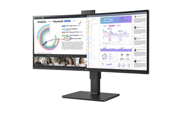 LG 34BQ77QC-B computer monitor 86,4 cm (34") 3440 x 1440 Pixels Wide Quad HD LCD Zwart - Afbeelding 3