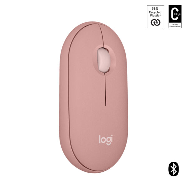 Logitech Pebble 2 M350s muis Reizen Ambidextrous RF-draadloos + Bluetooth Optisch 4000 DPI - Afbeelding 2