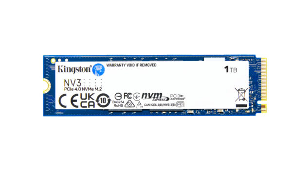 Kingston Technology 1000G NV3 M.2 2280 NVMe SSD - Afbeelding 2