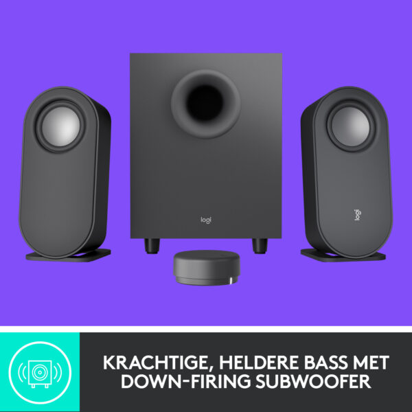 Logitech Z407 Bluetooth computerspeakers met subwoofer en draadloze bediening - Afbeelding 6