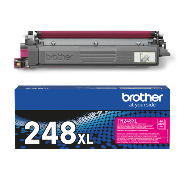 Brother TN-248XLM tonercartridge 1 stuk(s) Origineel Magenta - Afbeelding 3