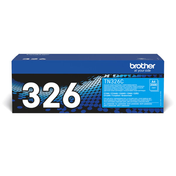 Brother TN-326C tonercartridge 1 stuk(s) Origineel Cyaan