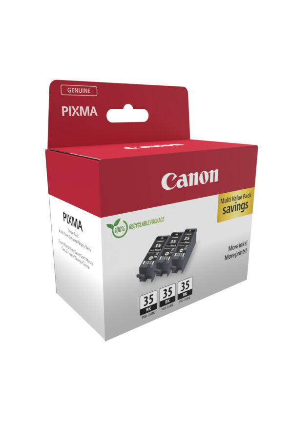 Canon 1509B028 inktcartridge 3 stuk(s) Origineel Zwart - Afbeelding 2