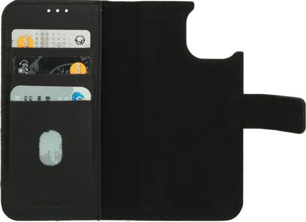 Mobiparts Leather 2 in 1 Wallet Case Apple iPhone 14 Black - Afbeelding 8